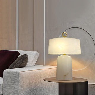 Aogashima Minimalist Alabaster Table Light