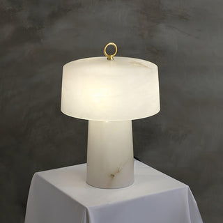 Aogashima Minimalist Alabaster Table Light