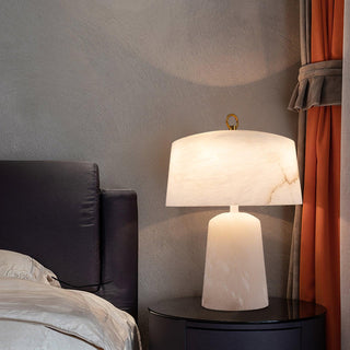 Aogashima Minimalist Alabaster Table Light