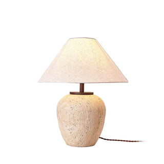 Aoji Serene Travertine Table Light