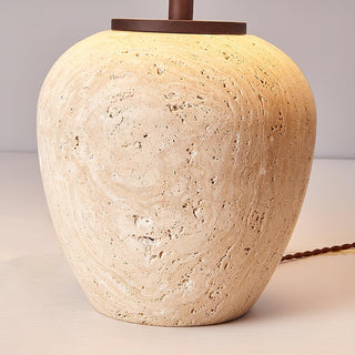 Aoji Serene Travertine Table Light