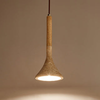 Aplomb Wabi-Sabi Travertine Pendant Light