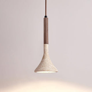 Aplomb Wabi-Sabi Travertine Pendant Light