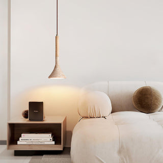 Aplomb Wabi-Sabi Travertine Pendant Light