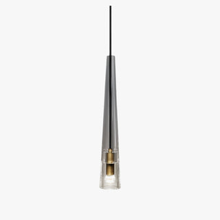 Elowen Glass  Brass Wall Light