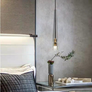 Elowen Glass  Brass Wall Light