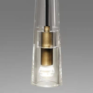 Elowen Glass  Brass Wall Light