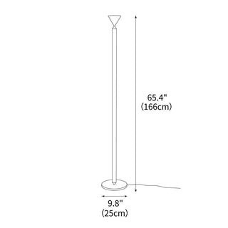 Apollo Minimalist Iron Floor Light