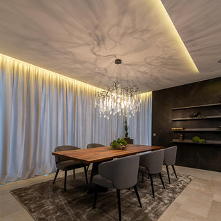 Aqua Empire Luxury Glass Chandelier