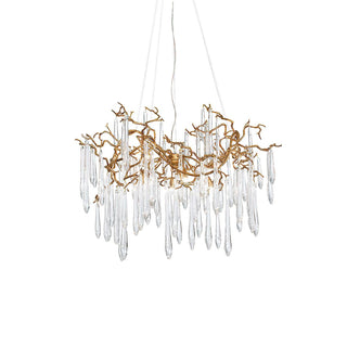 Aqua Empire Luxury Glass Chandelier