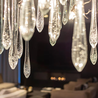 Aqua Empire Luxury Glass Chandelier