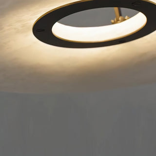 Xeran Modern Alabaster Metal Table Lamp