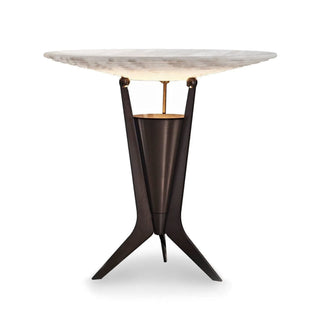 Xeran Modern Alabaster Metal Table Lamp