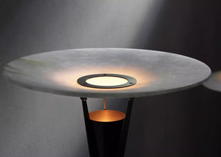 Xeran Modern Alabaster Metal Table Lamp