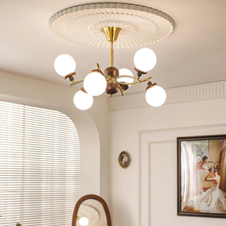 Arbor Mid-Century Modern Iron Chandelier