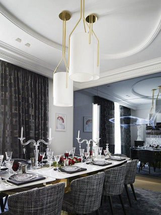 Arborescence Scandinavian Brass Chandelier