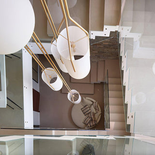 Arborescence Scandinavian Brass Chandelier