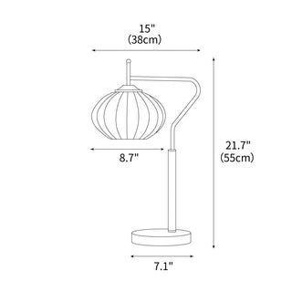 Arc Sphere Classic Wood Table Light