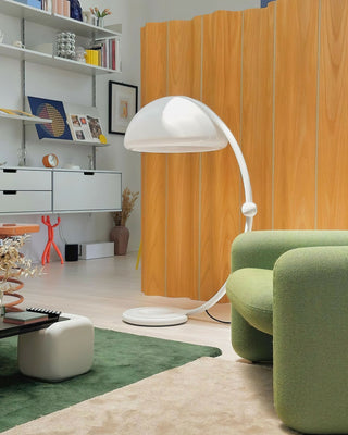 Arc Glow Minimalist Acrylic Floor Light