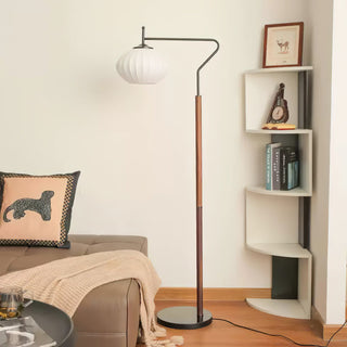 Arc Sphere Mid-Century Modern Metal Floor Light