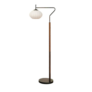 Arc Sphere Mid-Century Modern Metal Floor Light