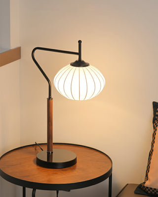 Arc Sphere Classic Wood Table Light