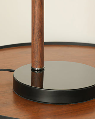 Arc Sphere Classic Wood Table Light
