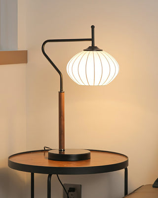 Arc Sphere Classic Wood Table Light
