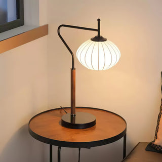 Arc Sphere Classic Wood Table Light