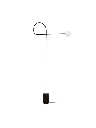 Arcane Orb Minimalist Metal Floor Light