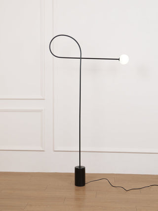 Arcane Orb Minimalist Metal Floor Light