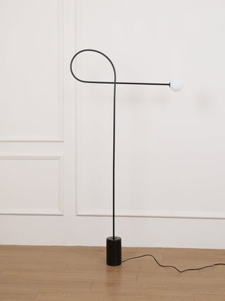 Arcane Orb Minimalist Metal Floor Light