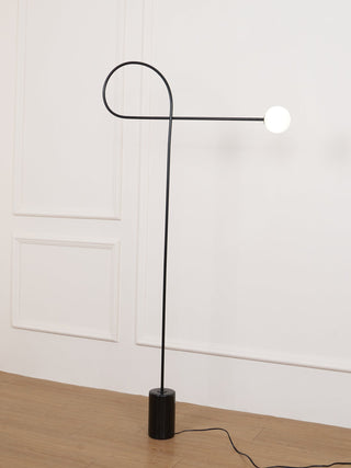 Arcane Orb Minimalist Metal Floor Light
