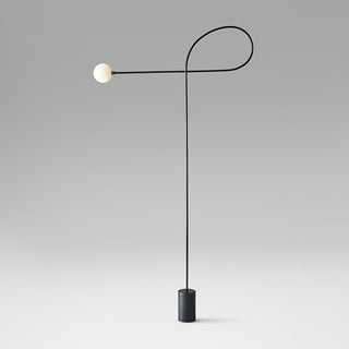 Arcane Orb Minimalist Metal Floor Light