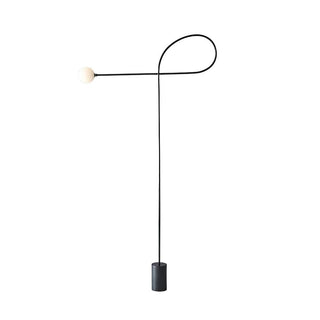 Arcane Orb Minimalist Metal Floor Light