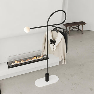 Arcane Orb Minimalist Metal Floor Light