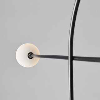 Arcane Orb Minimalist Metal Floor Light