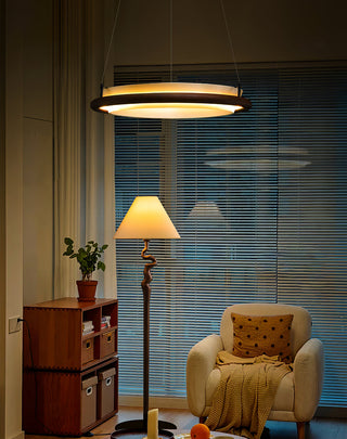 Circlo Minimalist Wood Pendant Light