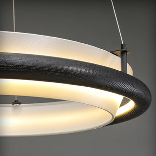 Circlo Minimalist Wood Pendant Light