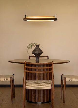 Circlo Minimalist Wood Pendant Light