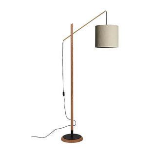 Cantila Modern Wood Floor Lamp