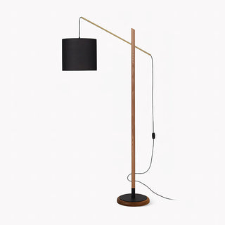 Cantila Modern Wood Floor Lamp