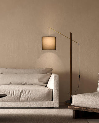 Archer Minimalist Metal Floor Light