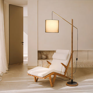 Cantila Modern Wood Floor Lamp
