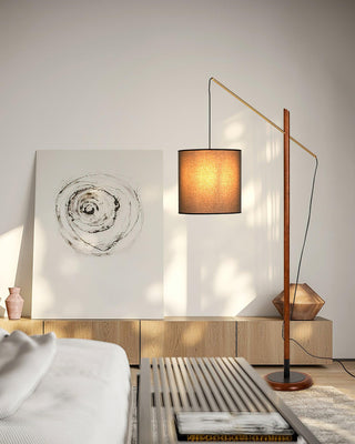 Archer Minimalist Metal Floor Light