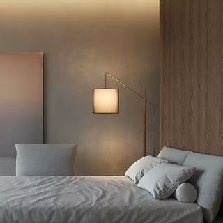Cantila Modern Wood Floor Lamp
