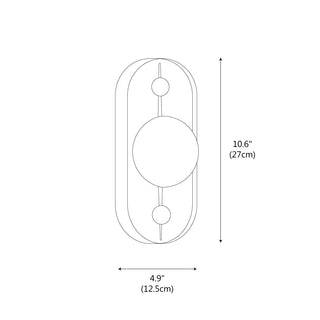 Uala Artistic Alabaster Wall Lamp