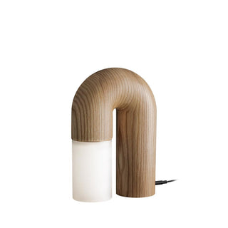 Ulla Scandinavian Wood Table Lamp