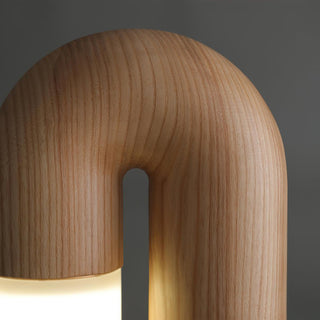 Ulla Scandinavian Wood Table Lamp
