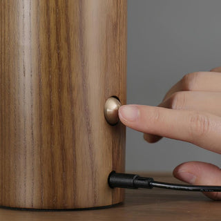 Ulla Scandinavian Wood Table Lamp